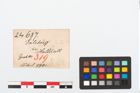 Etikett zu Bronzebrillenfibel (NHMW-PRAE-024687)